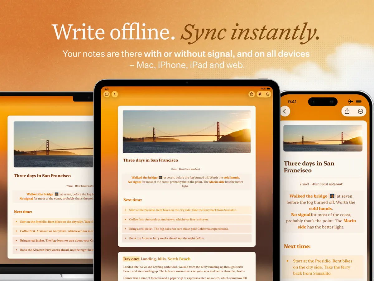 Craft — iPad screenshots 2