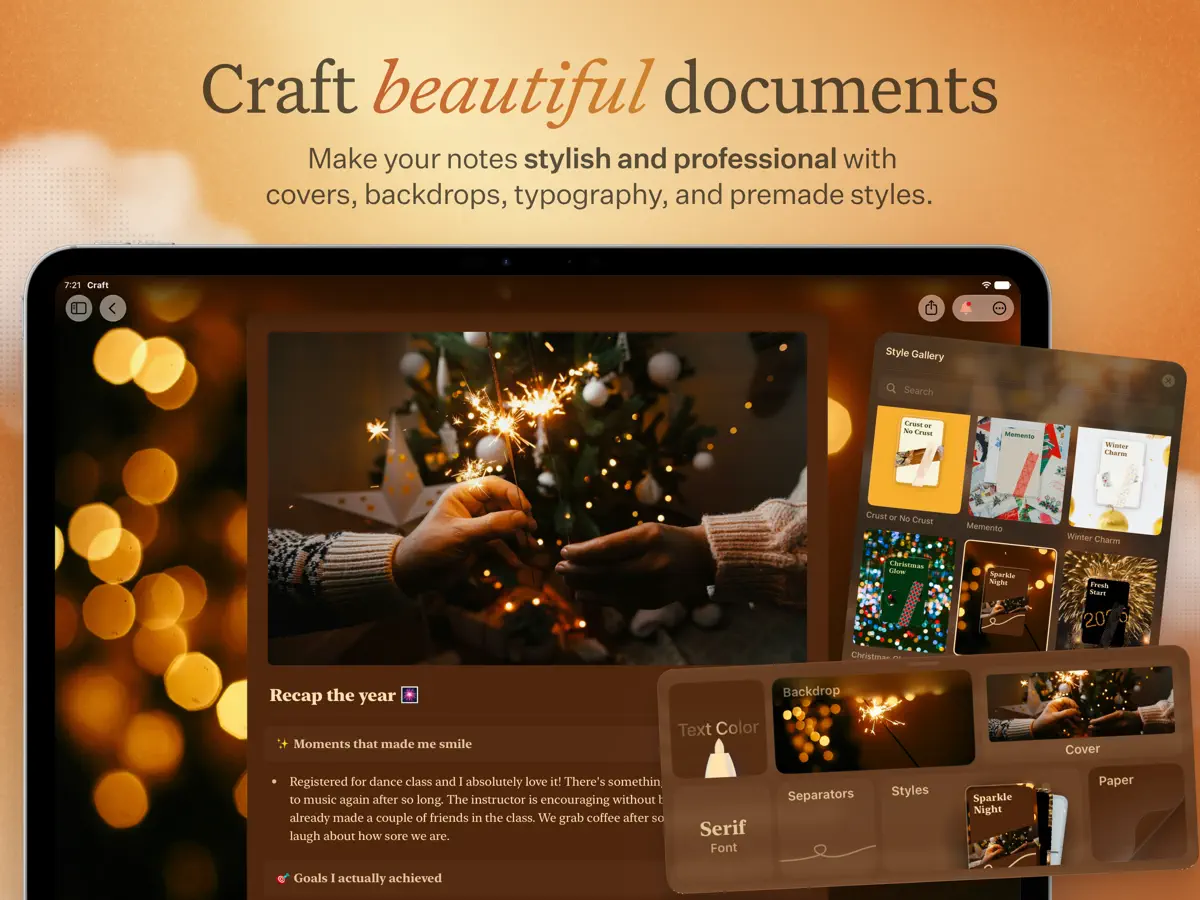 Craft — iPad スクリーンショット 5