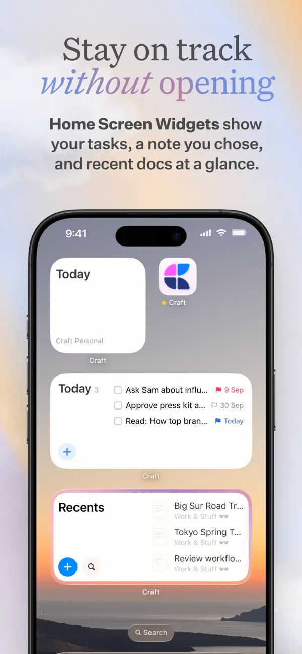 Craft — iPhone screenshots 10