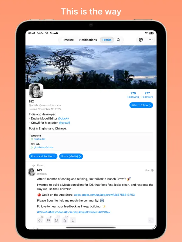 Crowfi — iPad screenshots 3