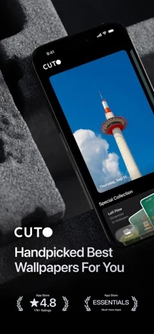Cuto Wallpaper — iPhone screenshots 1
