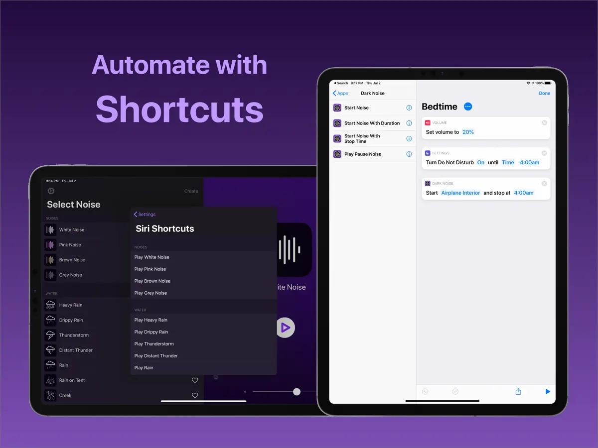 Dark Noise — iPad screenshots 4