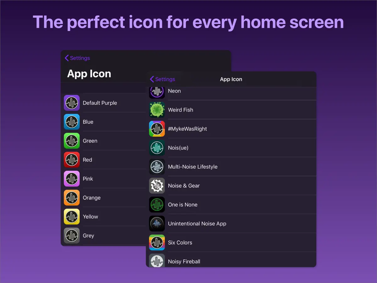 Dark Noise — iPad screenshots 7