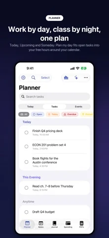 DayCast: Plan + Reflect — iPhone 스크린샷 1