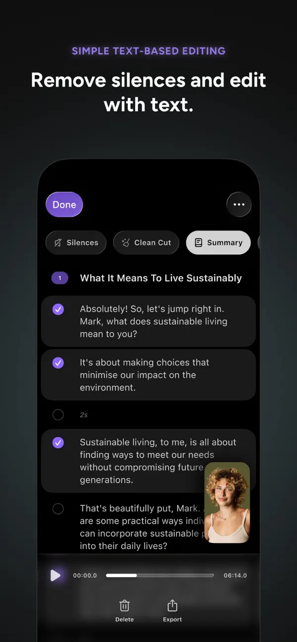Detail — iPhone screenshots 8