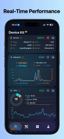 Device Kit: Phone Temperature — iPhone screenshots 1
