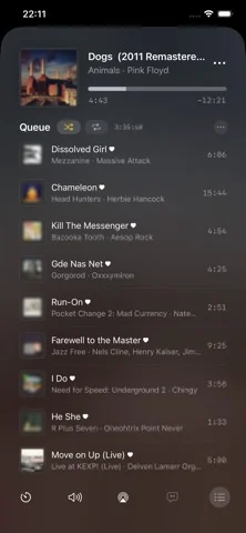 Discrete — iPhone screenshots 2
