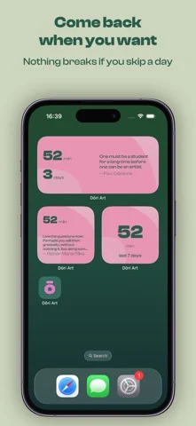 DŌRI – Art Practice Tracker — iPhone screenshots 2