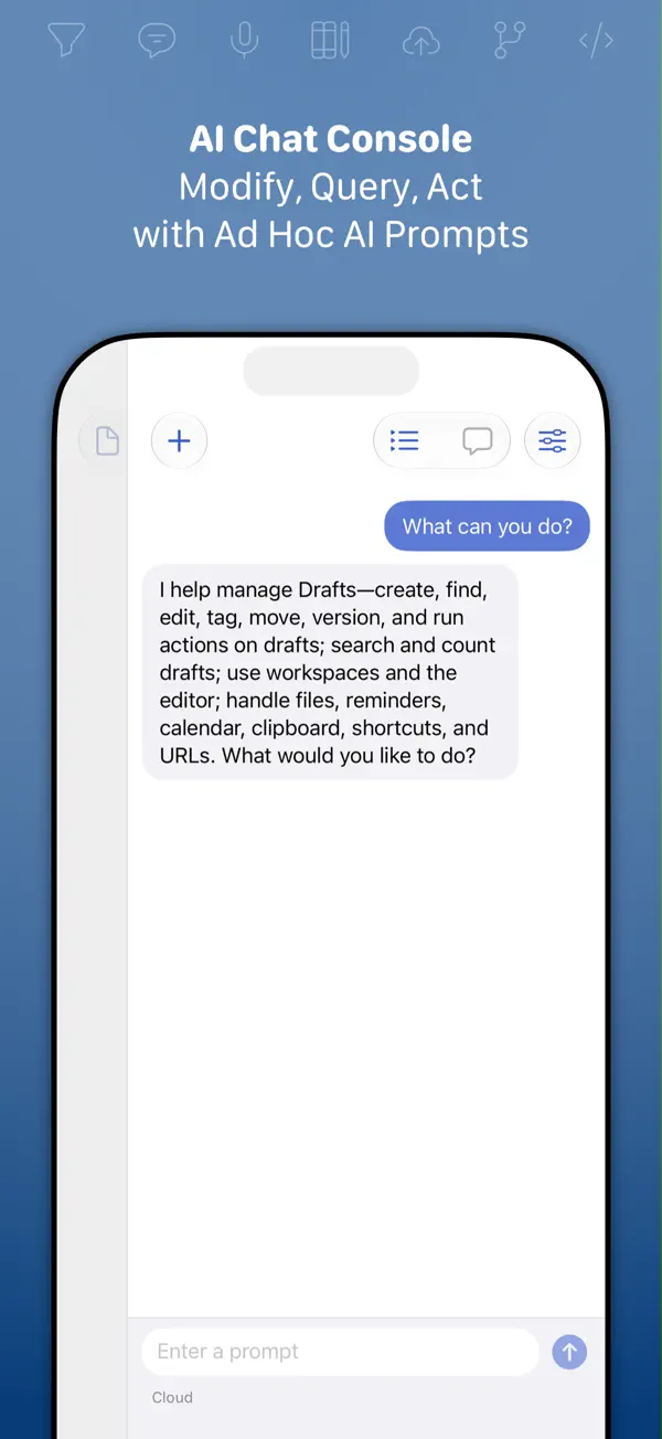 Drafts — iPhone screenshots 6