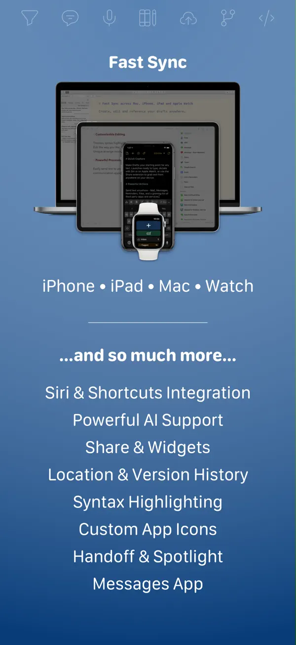 Drafts — iPhone スクリーンショット 8