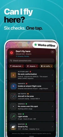 Drone Map & UAV Forecast — iPhone screenshots 1