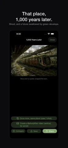 Dystopia Camera − 1000 Years — iPhone 스크린샷 2