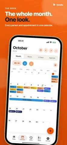 Famalio: Family Calendar — iPhone 스크린샷 2