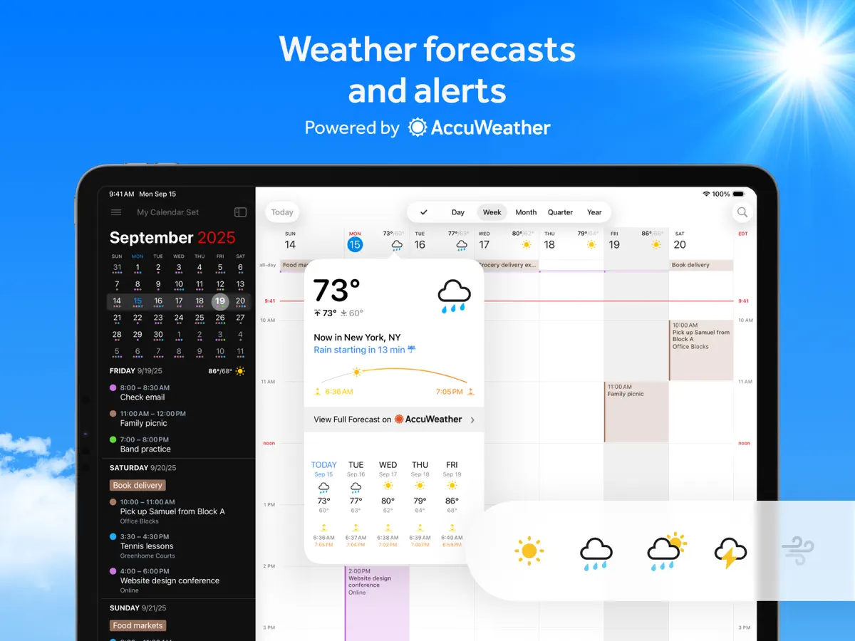 Fantastical — iPad screenshots 6