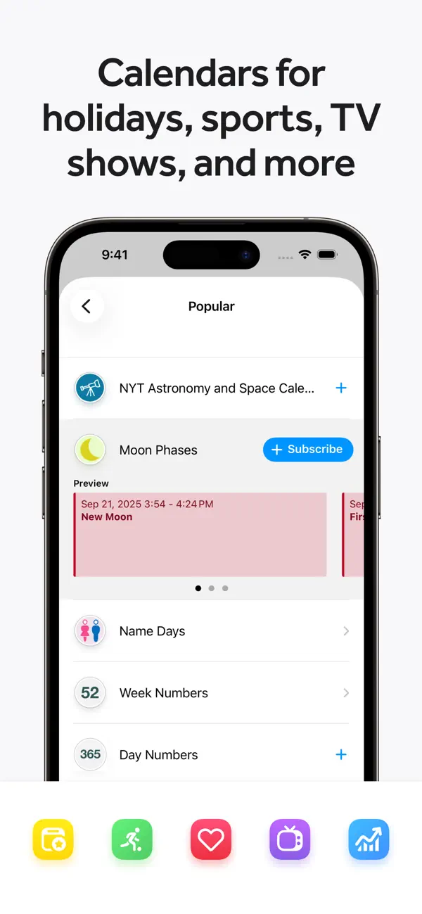 Fantastical — iPhone screenshots 6