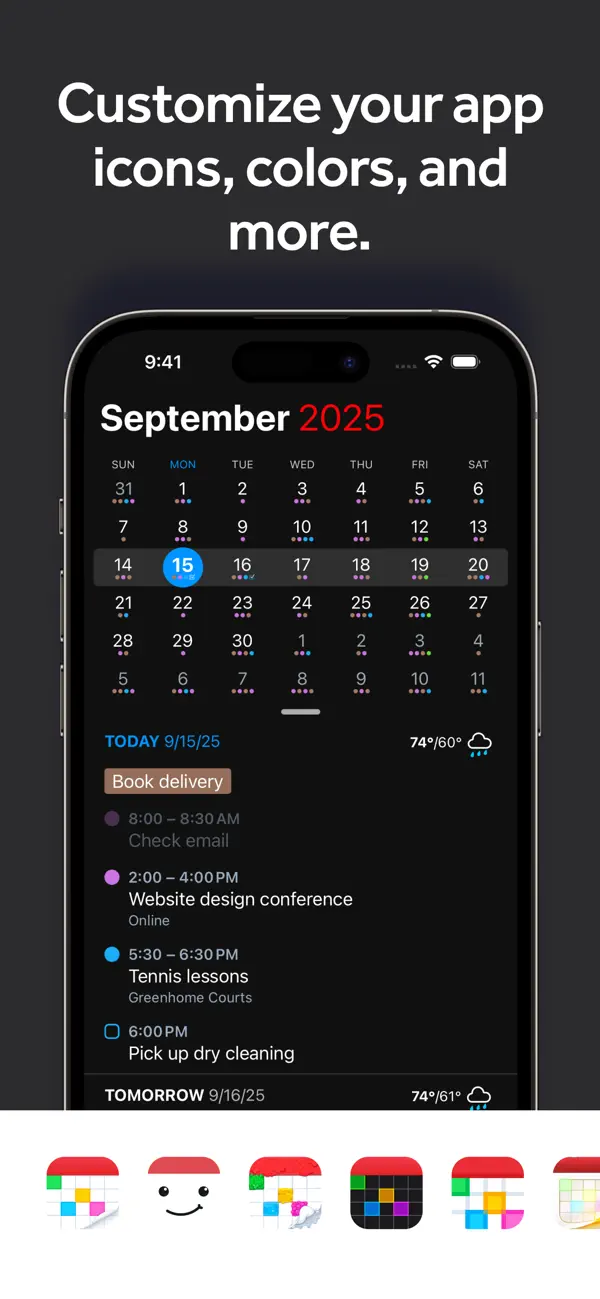 Fantastical — iPhone スクリーンショット 8