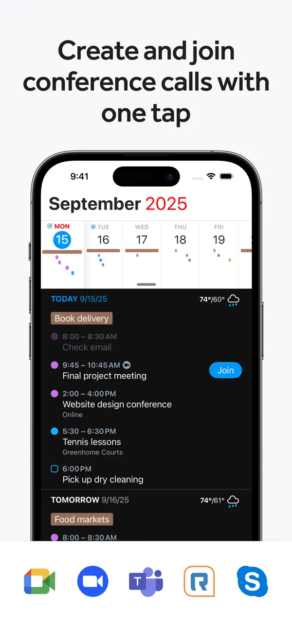 Fantastical — iPhone screenshots 9