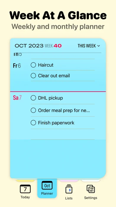 Finalist: Daily Planner — iPhone screenshots 2