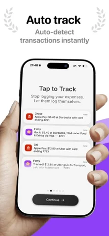 Finny: AI Money Manager — iPhone 截图 2