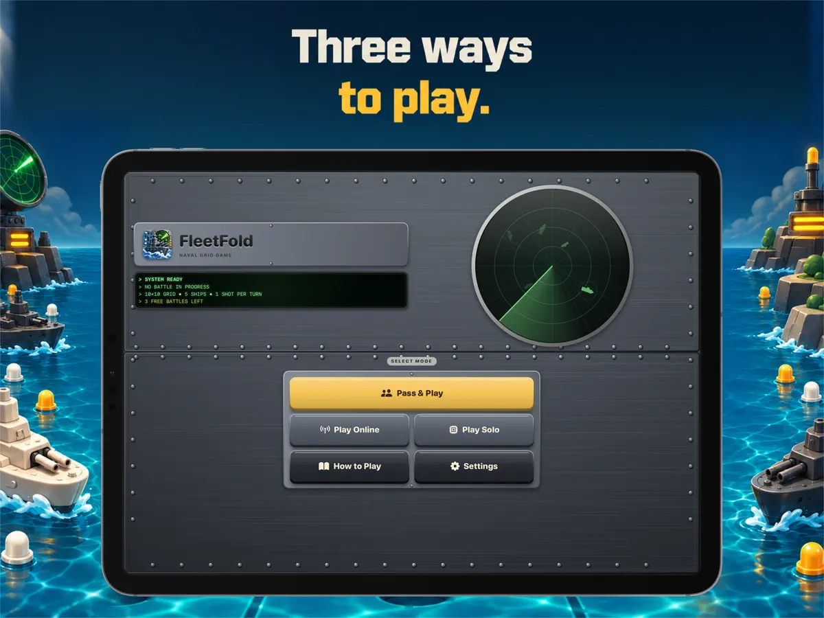 FleetFold — iPad screenshots 2