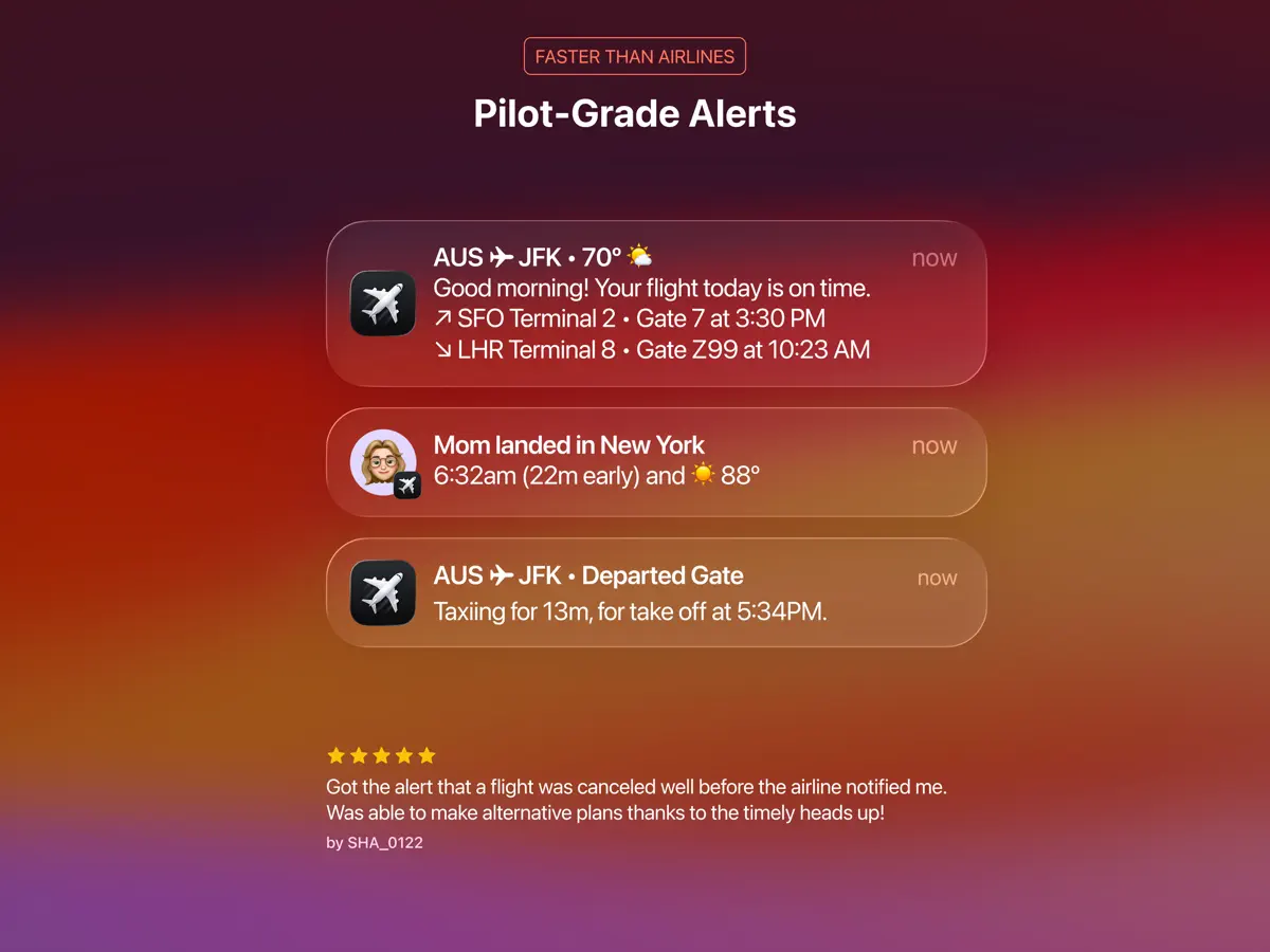 Flighty — iPad screenshots 6