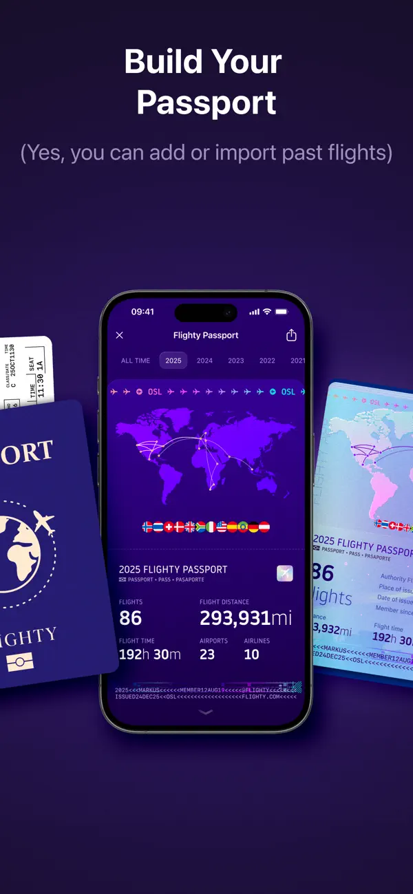 Flighty — iPhone スクリーンショット 9