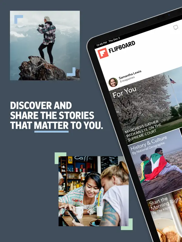 Flipboard — iPad スクリーンショット 1