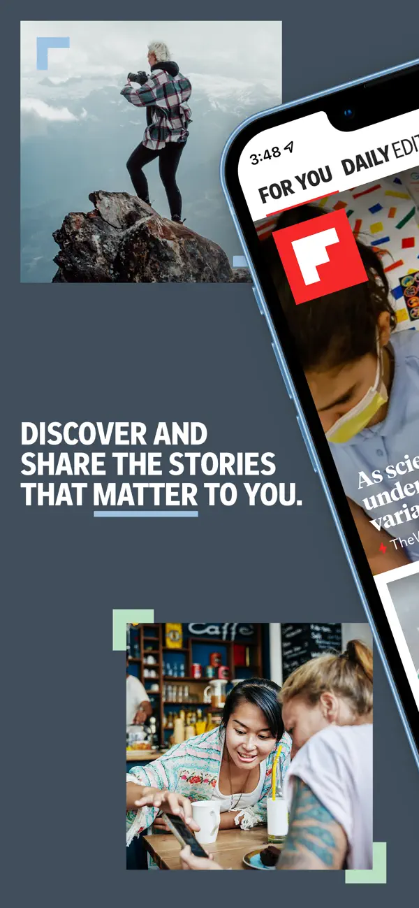 Flipboard — iPhone スクリーンショット 1
