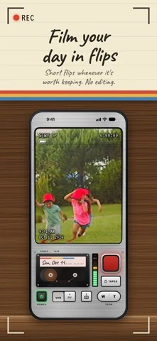 Flipcorder: Retro Camcorder — iPhone 스크린샷 1