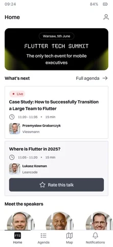 Flutter Tech Summit — iPhone 스크린샷 1