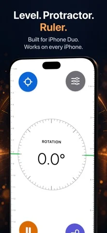 Fold Protractor: Angle Finder — iPhone 스크린샷 1