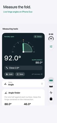 FoldLab - Hinge & Fold Tools — iPhone 截图 1