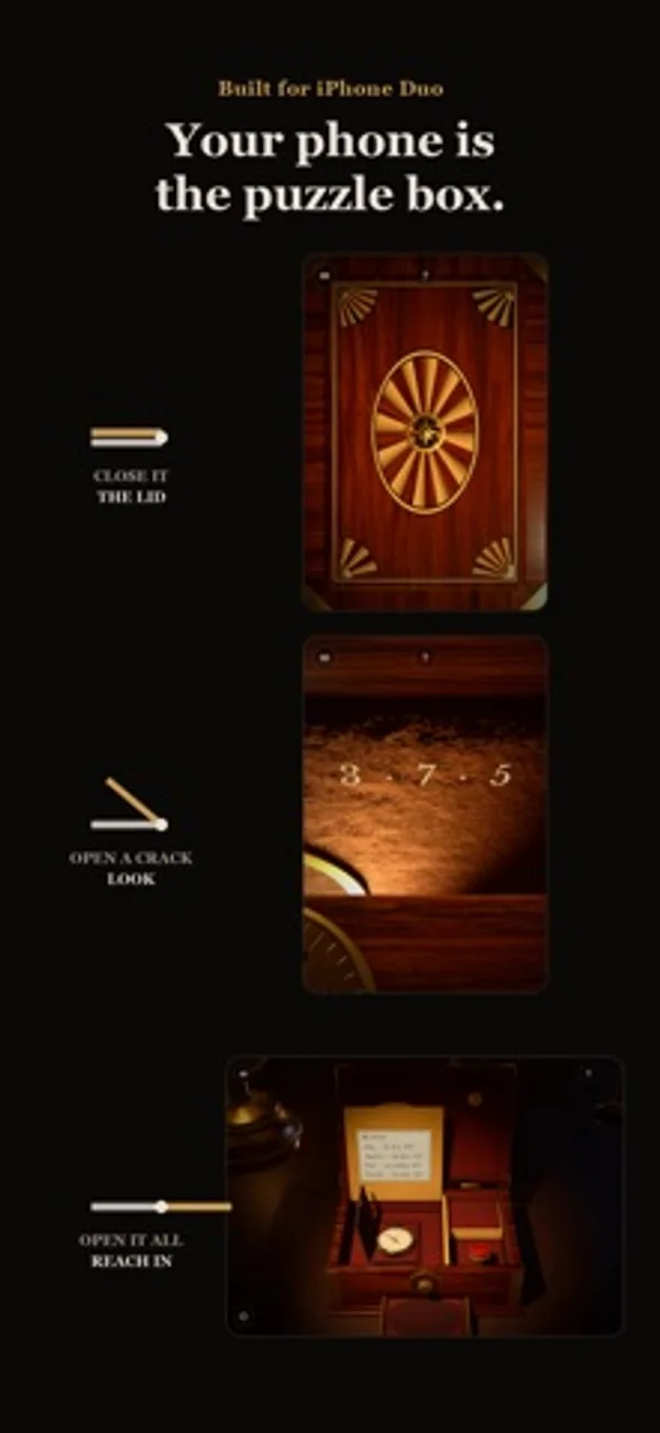 Foldlock: Puzzle Box Mystery — iPhone screenshots 1