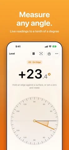 Foldometer: Fold Angle Gauge — iPhone 截图 1