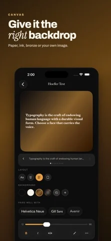 Fonti: Find Your Type. — iPhone スクリーンショット 2