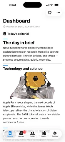 fornews.ai — AI news digest — iPhone 스크린샷 2