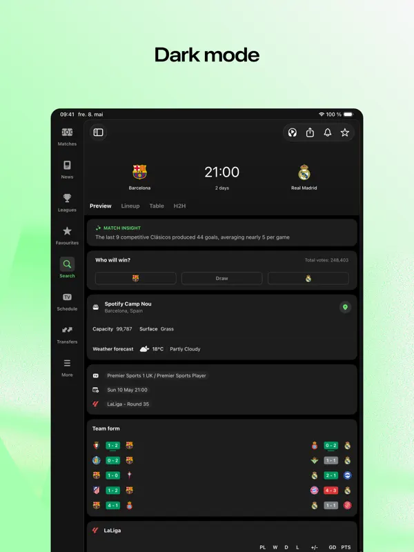 FotMob — iPad screenshots 5