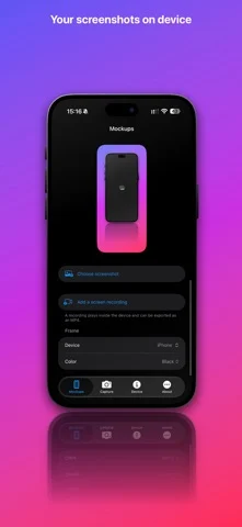 Framedevice — iPhone screenshots 1