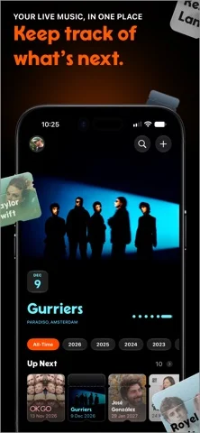 Gigs: Concert Tracker — iPhone screenshots 2