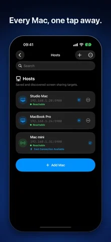 Glassy Desk: Remote Desktop — iPhone 스크린샷 2