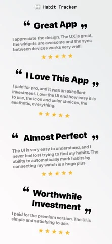 Goal & Habit Tracker Grid — iPhone screenshots 2