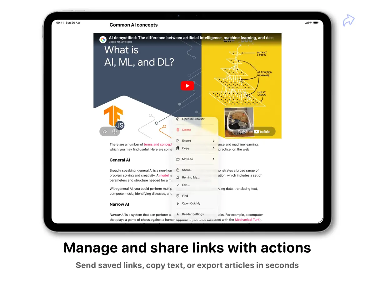 GoodLinks — iPad screenshots 7
