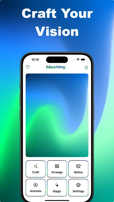 Gradient Wallpapers: Meshing — iPhone 스크린샷 1