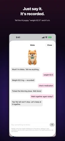 Heart One: Health Log with Dog — iPhone 스크린샷 2