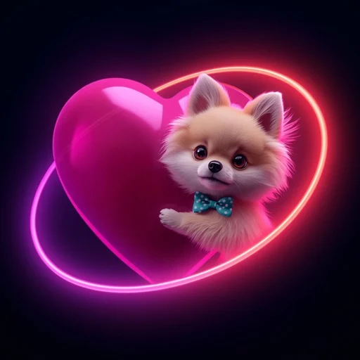 Heart One: Health Log with Dog icon