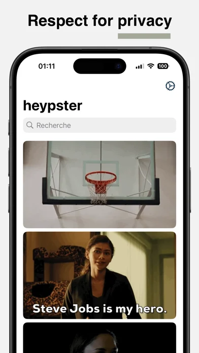 heypster — iPhone スクリーンショット 2