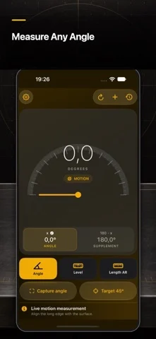 Hinge Angle Meter — iPhone screenshots 1