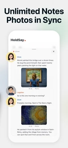 HoldSay - Recorder & AI Notes — iPhone 스크린샷 2