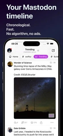Ice Cubes for Mastodon — iPhone 스크린샷 1