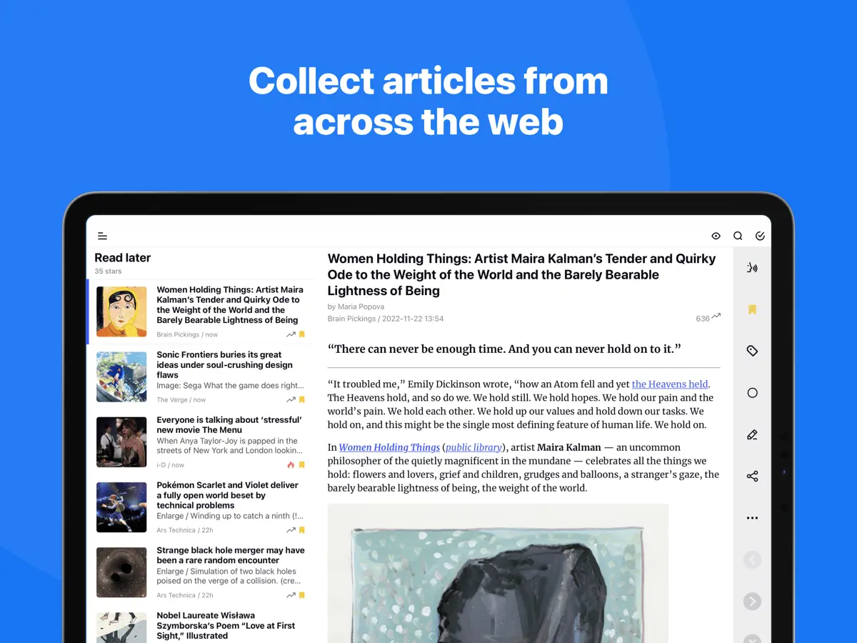 Inoreader — iPad 截图 4